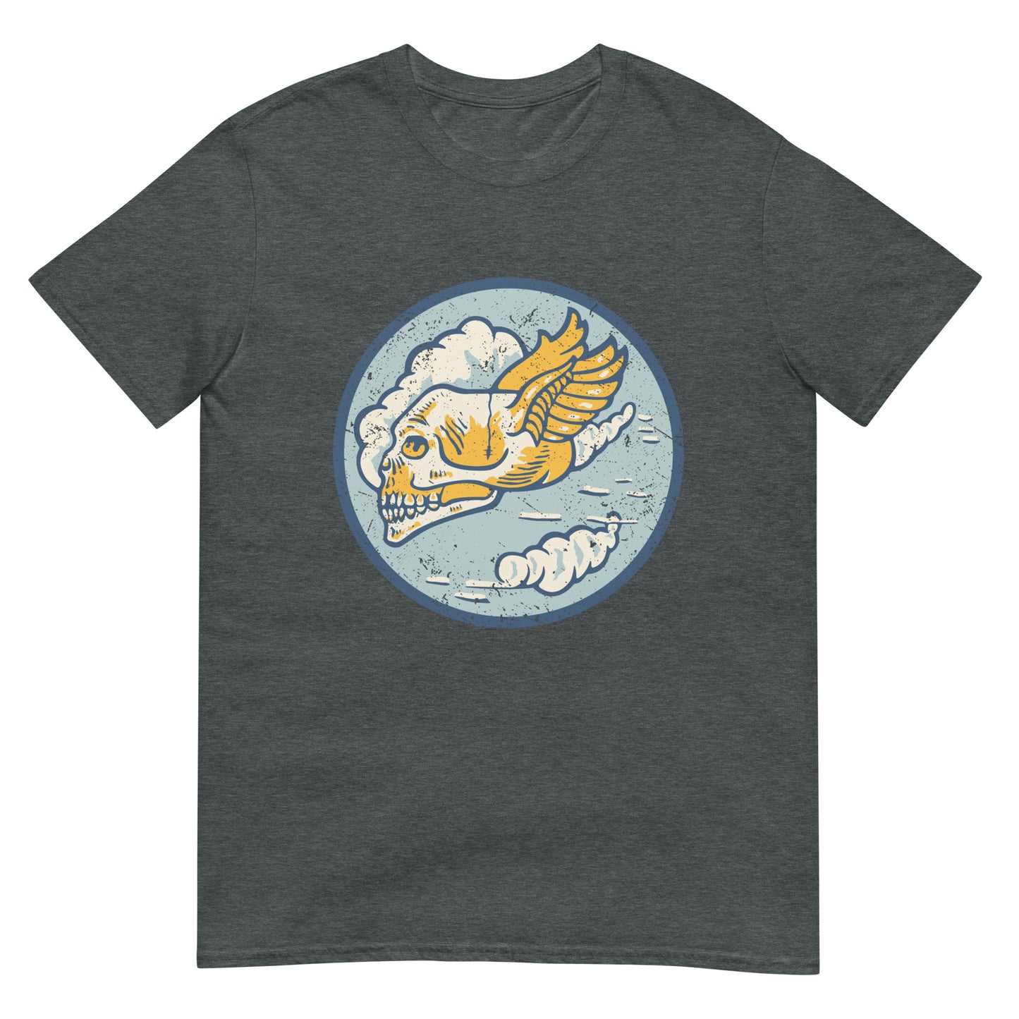 85th Fighter Squadron Emblem Short-Sleeve Unisex T-Shirt