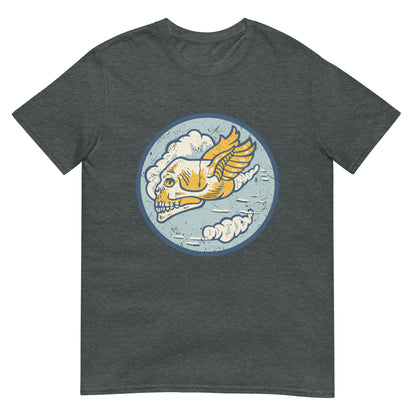 85th Fighter Squadron Emblem Short-Sleeve Unisex T-Shirt