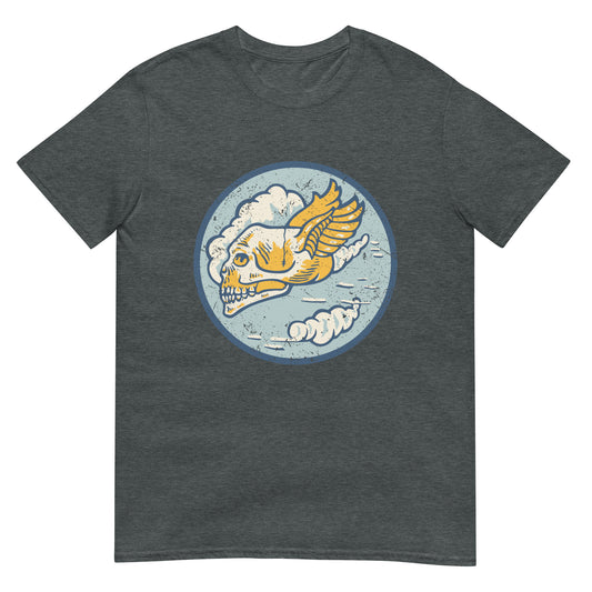 85th Fighter Squadron Emblem Short-Sleeve Unisex T-Shirt