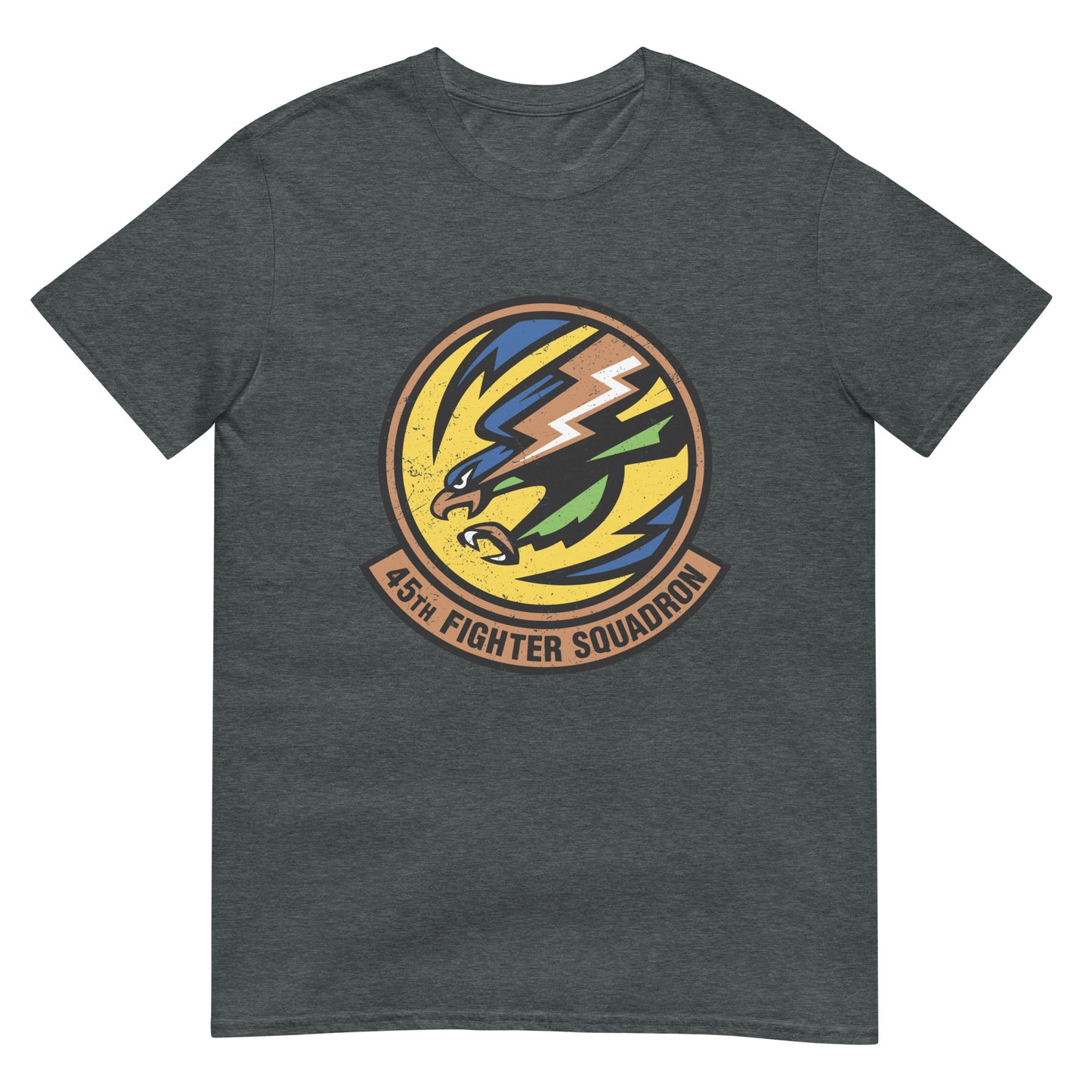 45th Pursuit Squadron Emblem Short-Sleeve Unisex T-Shirt