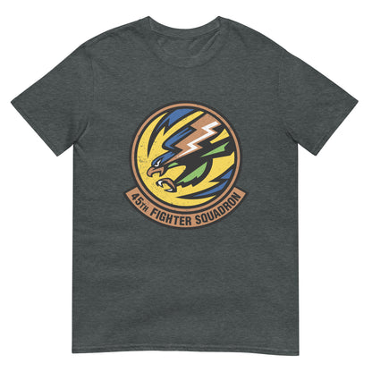 45th Pursuit Squadron Emblem Short-Sleeve Unisex T-Shirt
