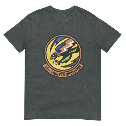 45th Pursuit Squadron Emblem Short-Sleeve Unisex T-Shirt