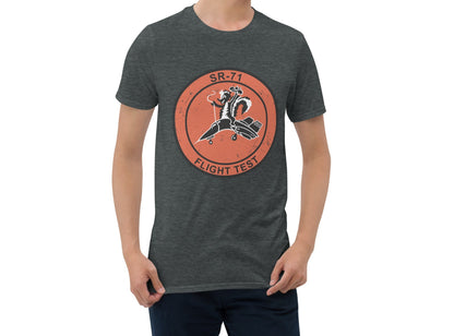 SR-71 Flight Test Patch Short-Sleeve Unisex T-Shirt