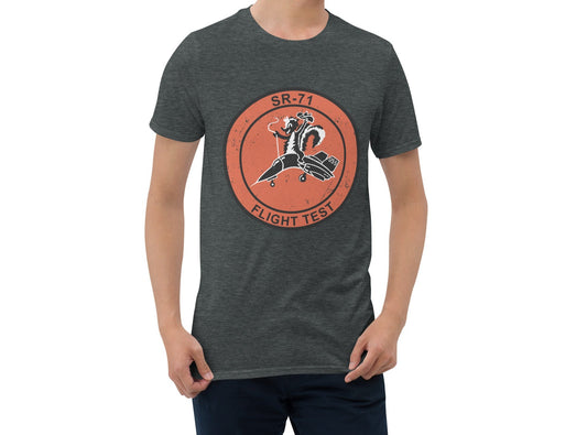 SR-71 Flight Test Patch Short-Sleeve Unisex T-Shirt