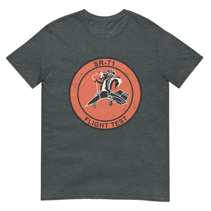 SR-71 Flight Test Patch Short-Sleeve Unisex T-Shirt