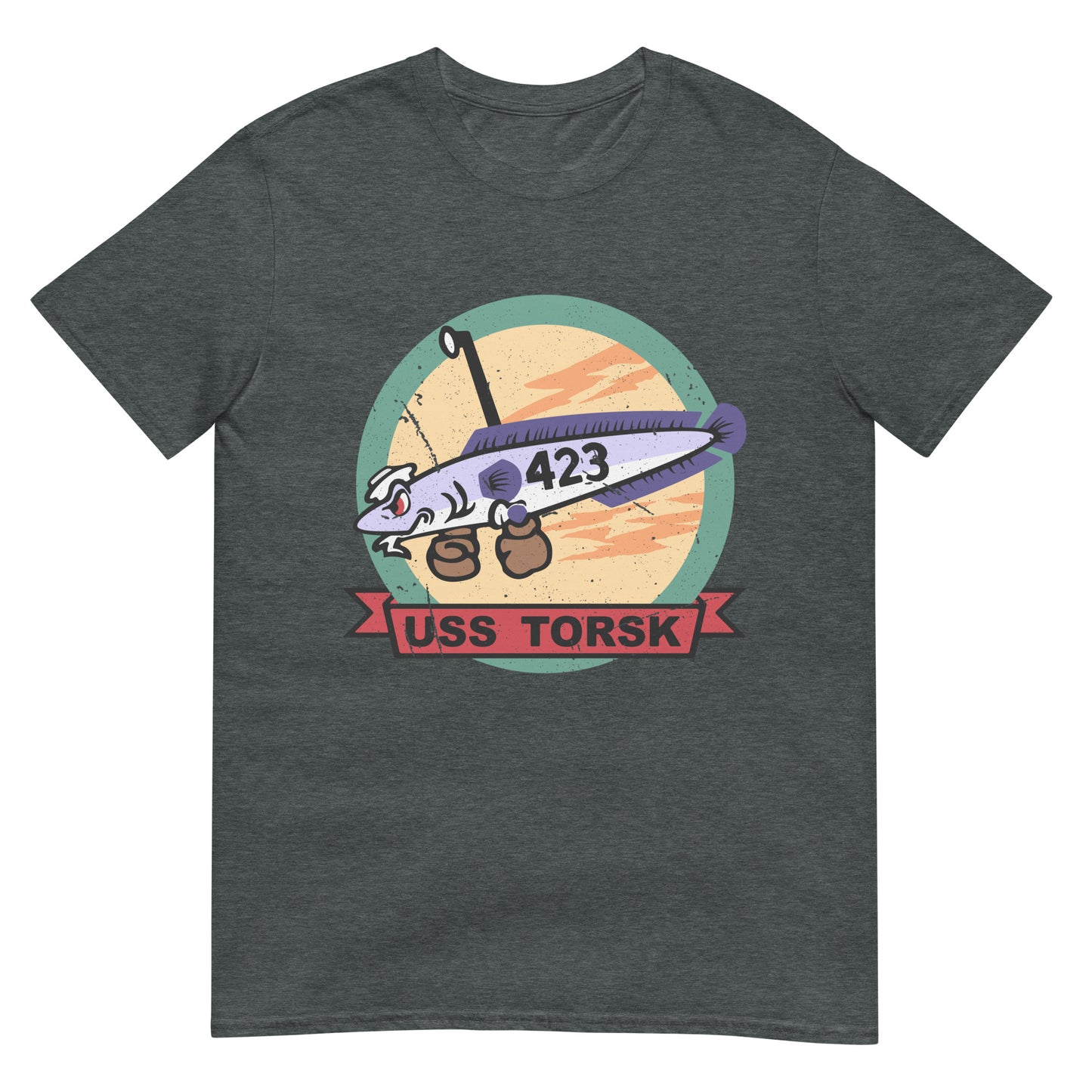USS Torsk Emblem Short-Sleeve Unisex T-Shirt