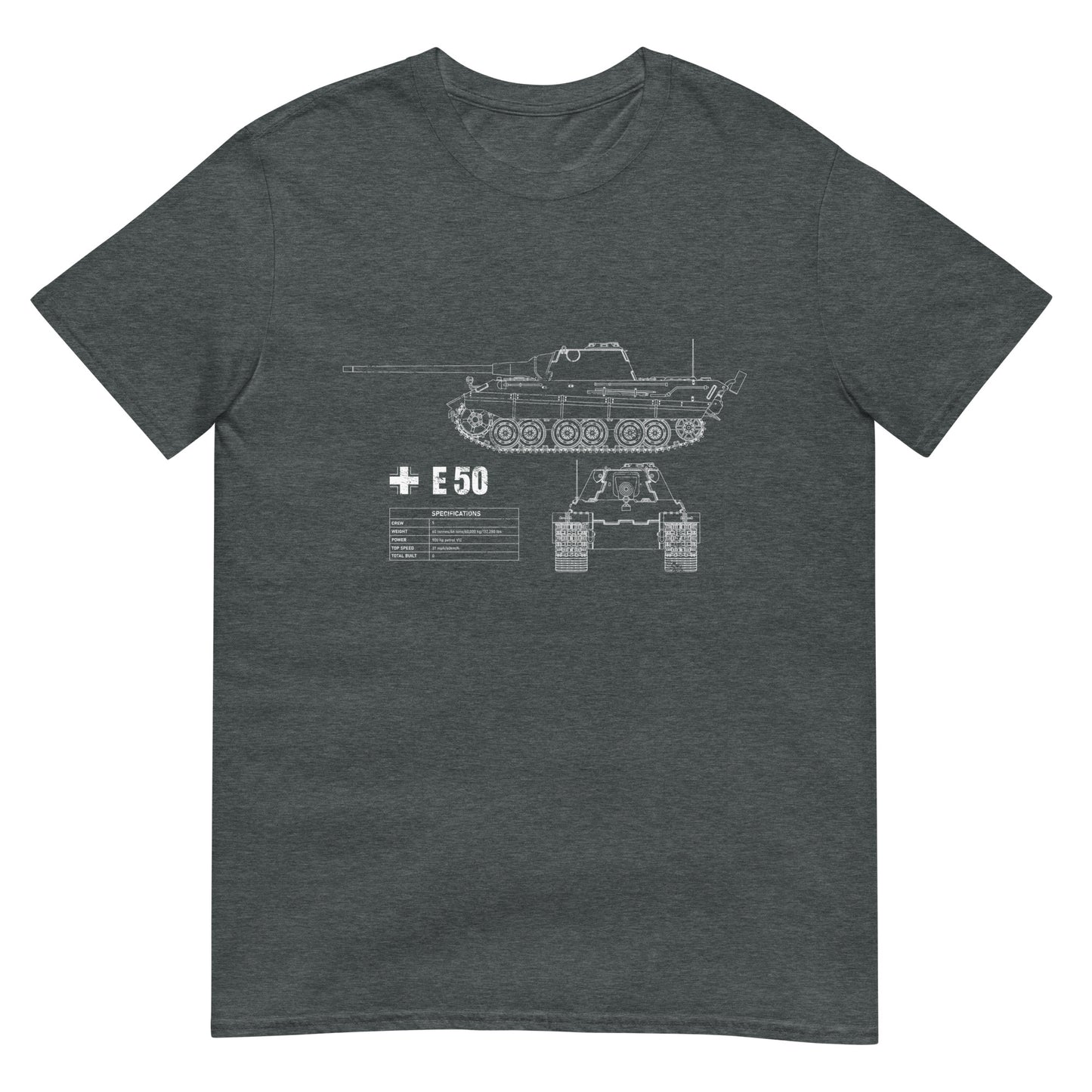 E 50 Tank Blueprint T-Shirt