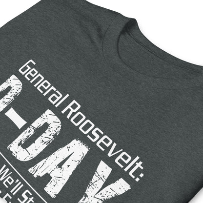 Utah Beach D-Day Short-Sleeve Unisex T-Shirt