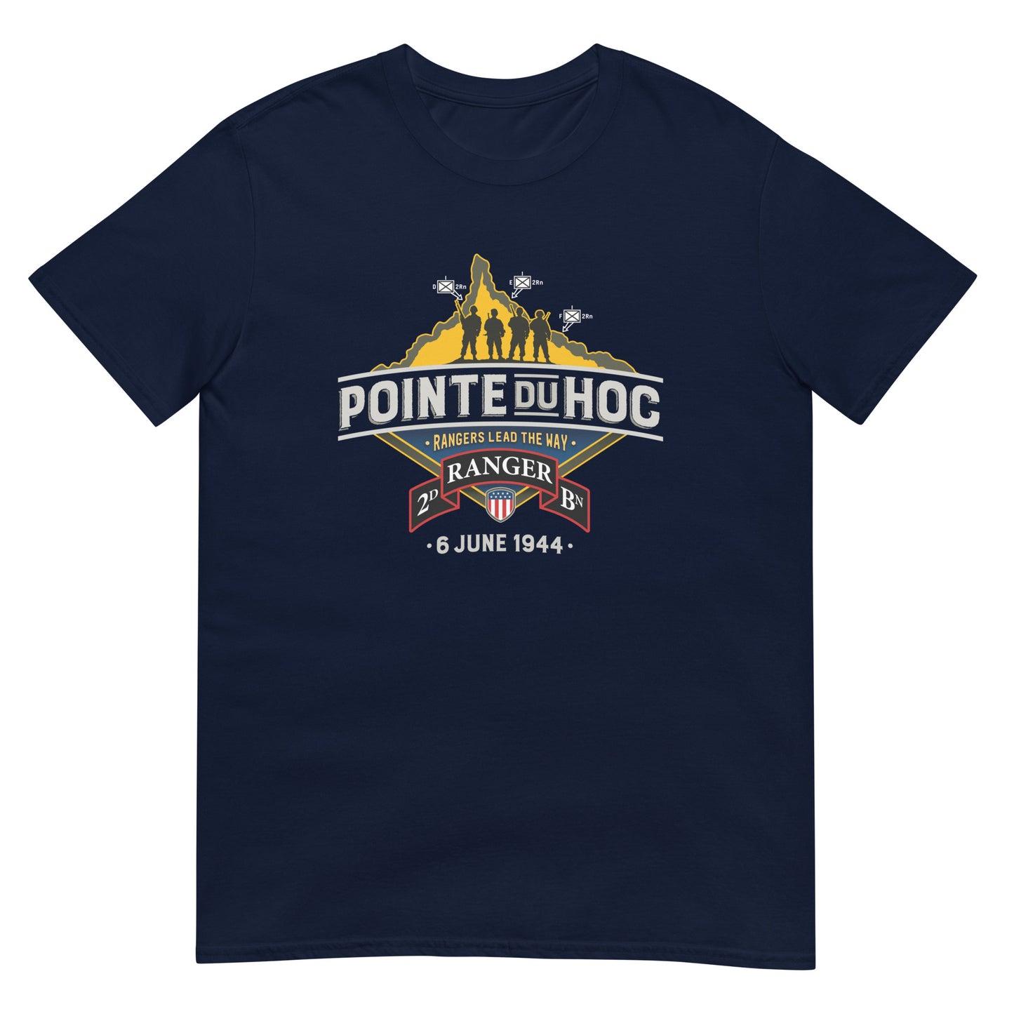 Pointe du Hoc Short-Sleeve Unisex T-Shirt