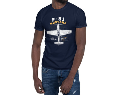 P-51 Mustang Short-Sleeve Unisex T-Shirt