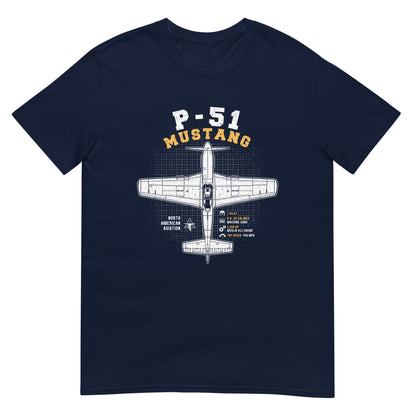 P-51 Mustang Short-Sleeve Unisex T-Shirt