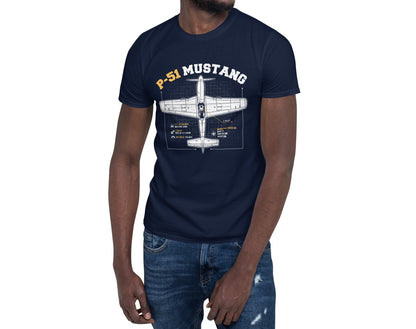 P-51 Mustang Short-Sleeve Unisex T-Shirt