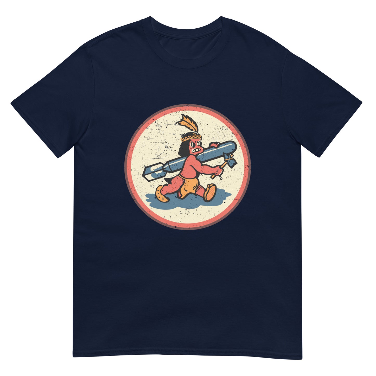 714th Bombardment Squadron Emblem Short-Sleeve Unisex T-Shirt