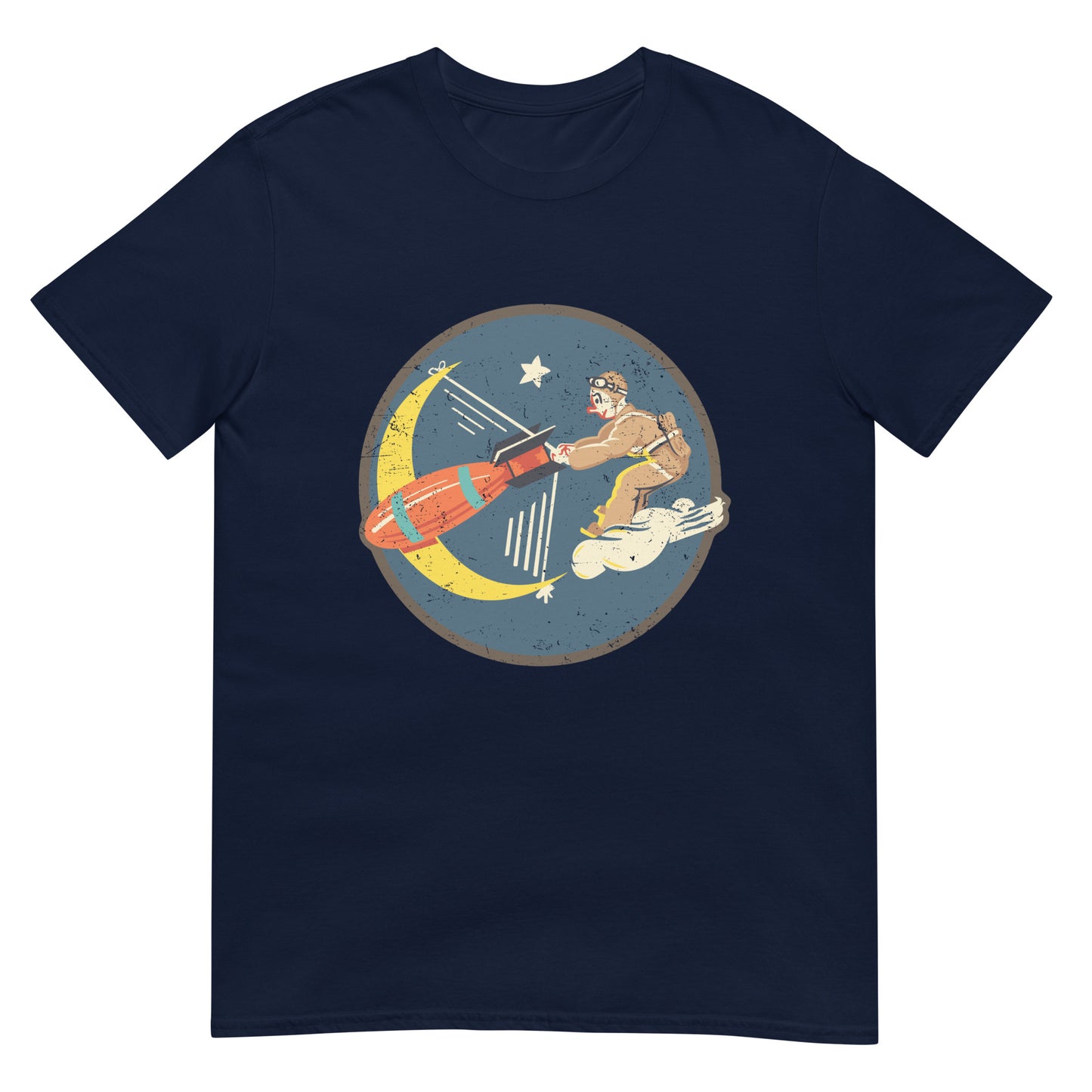378th Bombardment Squadron Emblem Short-Sleeve Unisex T-Shirt