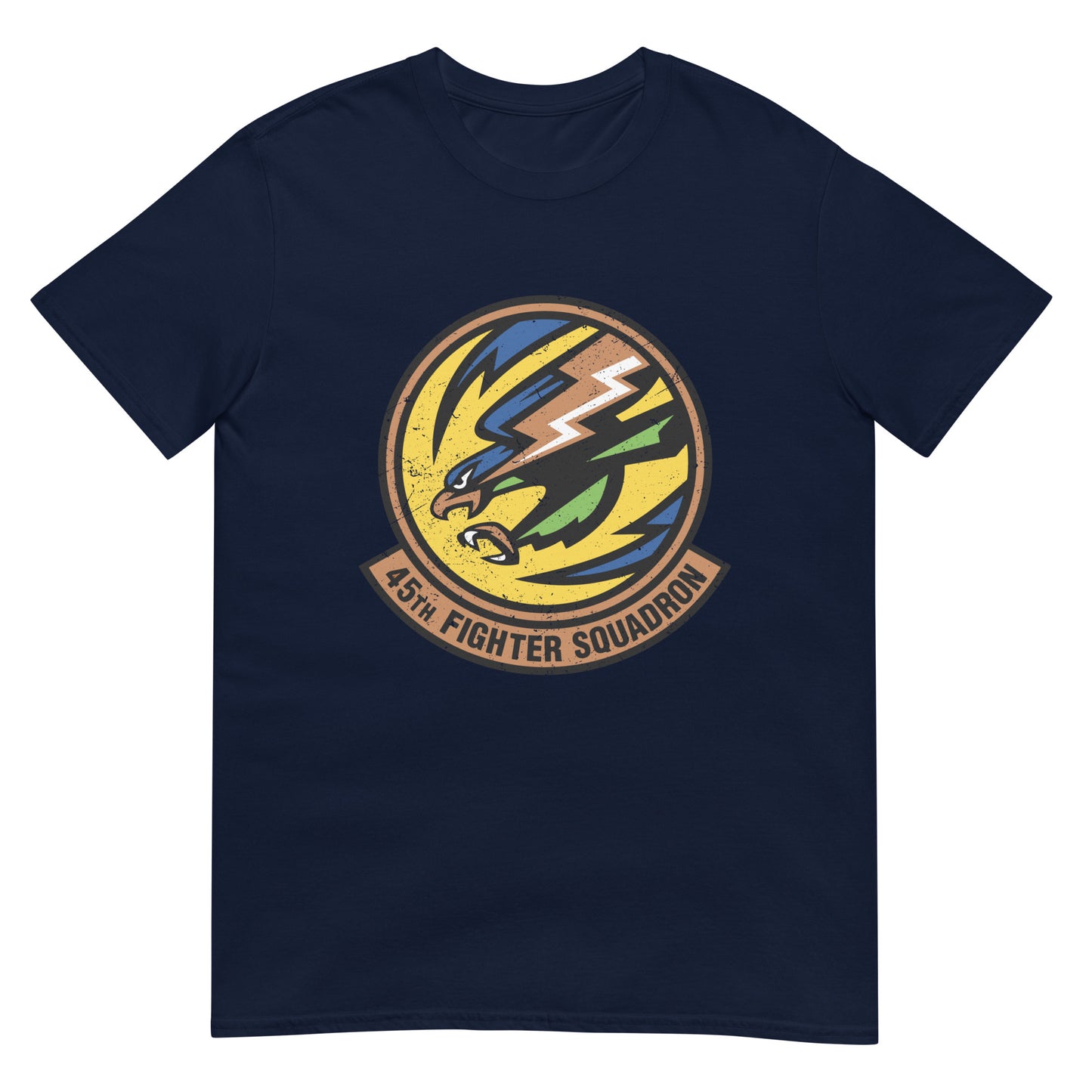 45th Pursuit Squadron Emblem Short-Sleeve Unisex T-Shirt