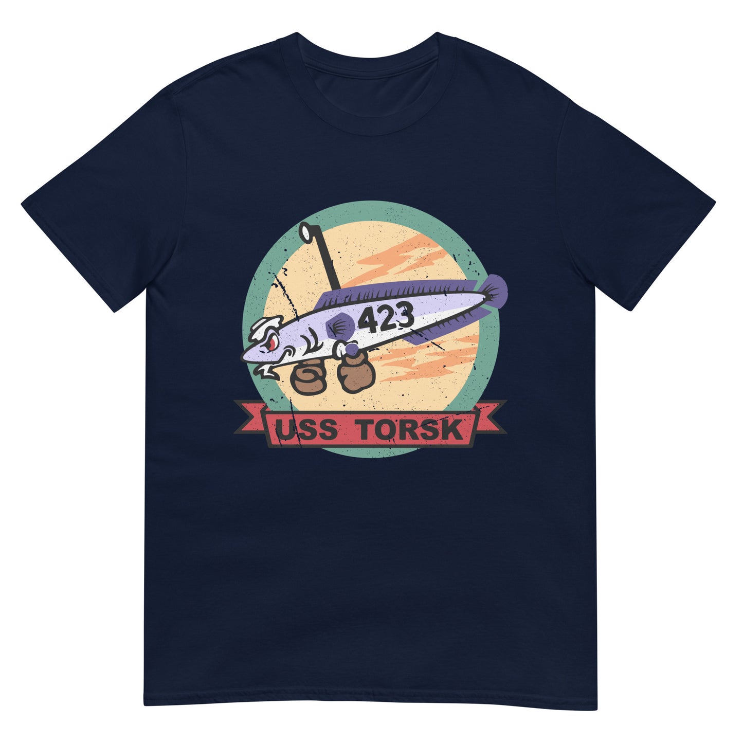 USS Torsk Emblem Short-Sleeve Unisex T-Shirt