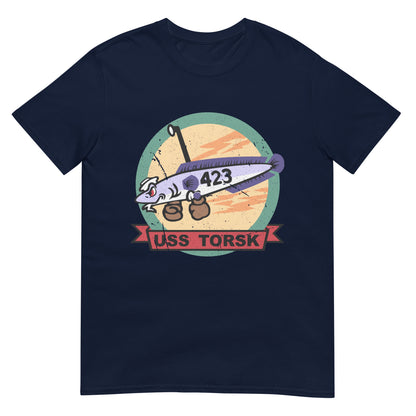 USS Torsk Emblem Short-Sleeve Unisex T-Shirt
