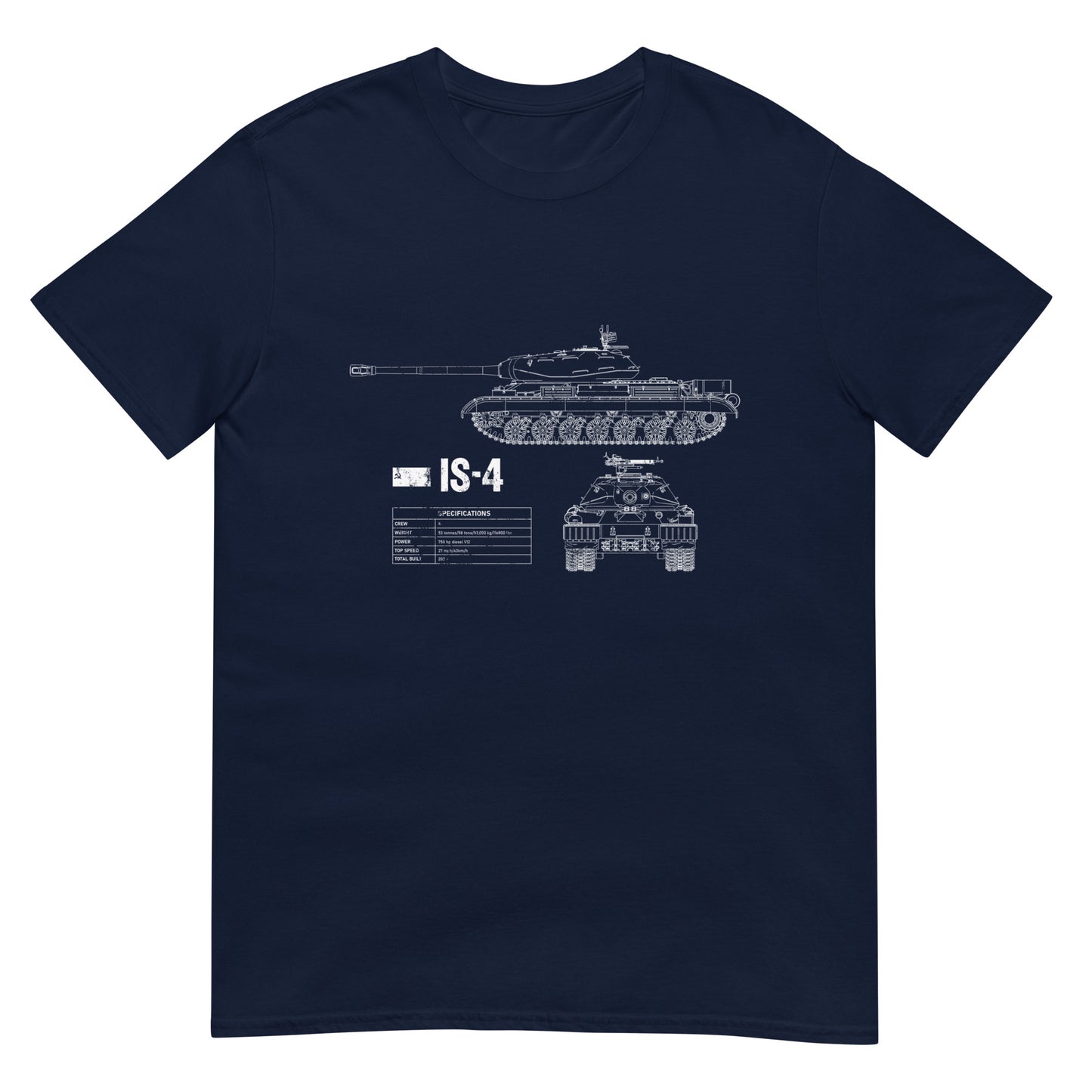 IS-4 Tank Short-Sleeve Unisex T-Shirt