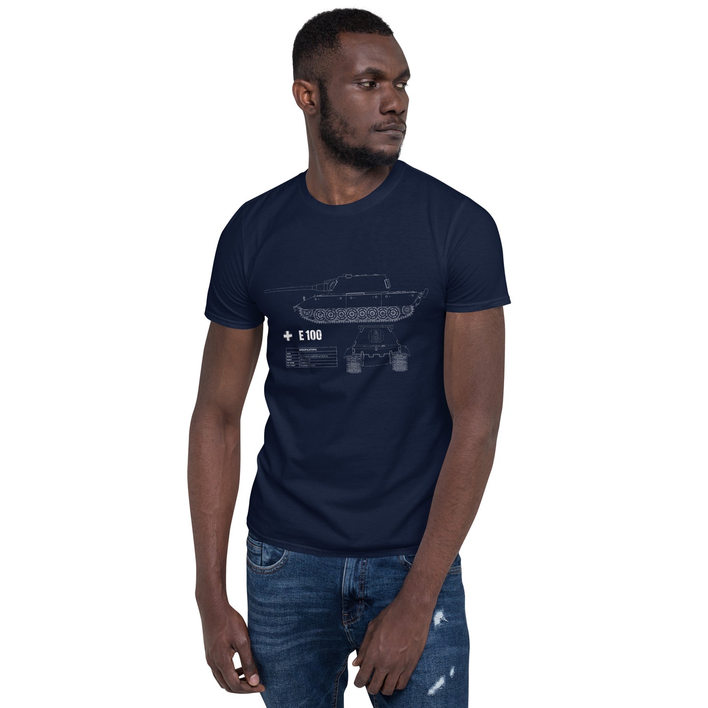 E 100 Tank Blueprint T-Shirt