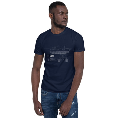 E 100 Tank Blueprint T-Shirt