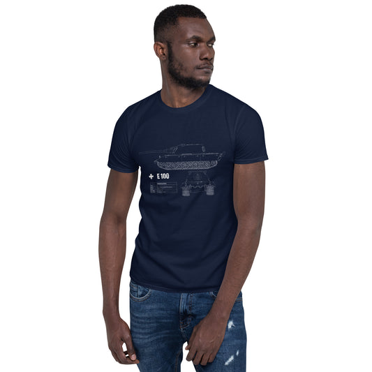 E 100 Tank Blueprint T-Shirt