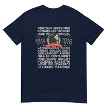 Load image into Gallery viewer, Lest We Forget Remembrance Day Short-Sleeve Unisex T-Shirt
