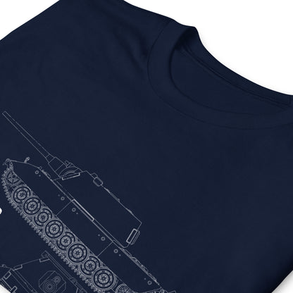 E 100 Tank Blueprint T-Shirt