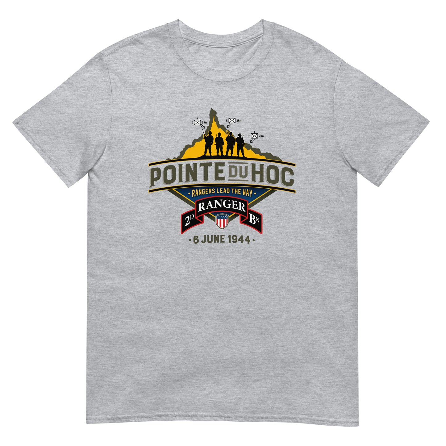 Pointe du Hoc Short-Sleeve Unisex T-Shirt