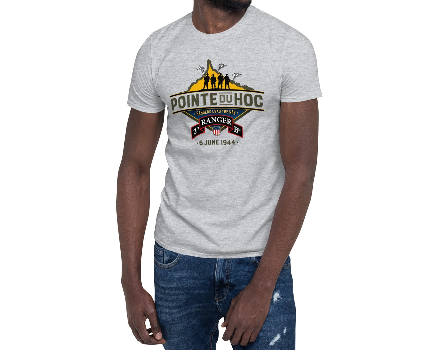 Pointe du Hoc Short-Sleeve Unisex T-Shirt