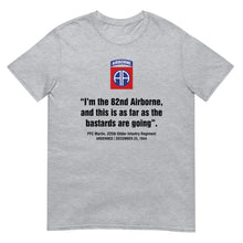 Load image into Gallery viewer, 82nd Airborne Short-Sleeve Unisex T-Shirt
