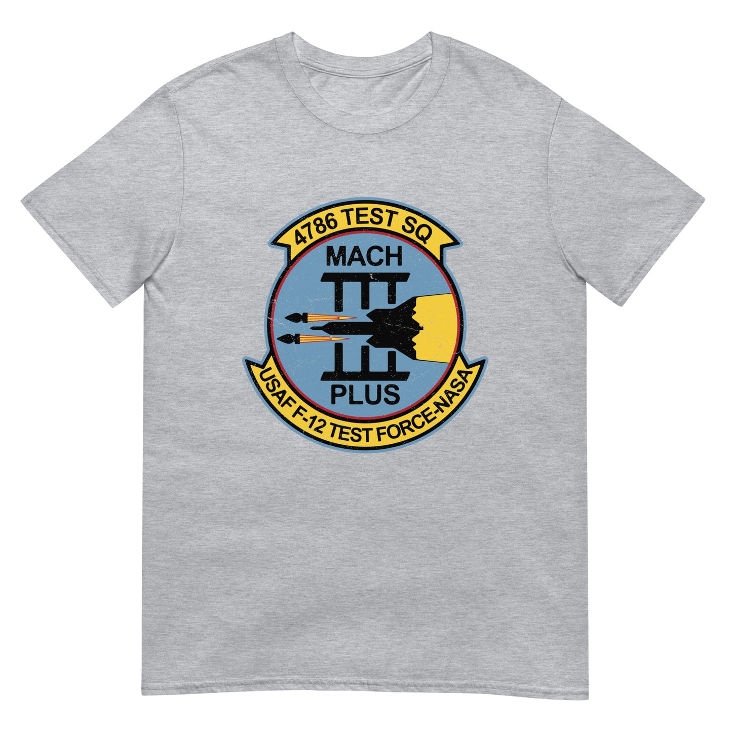 4786th Test Squadron Emblem Short-Sleeve Unisex T-Shirt
