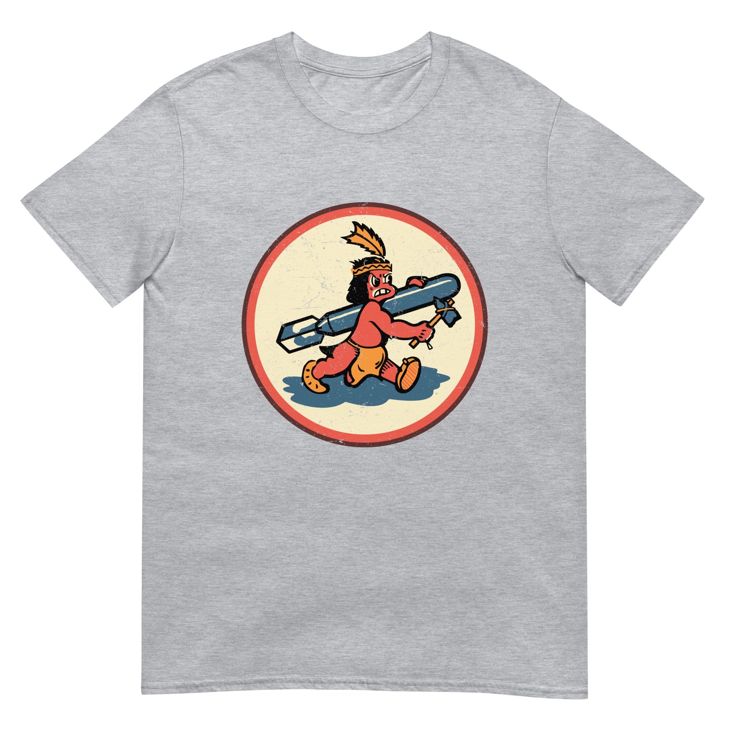 714th Bombardment Squadron Emblem Short-Sleeve Unisex T-Shirt