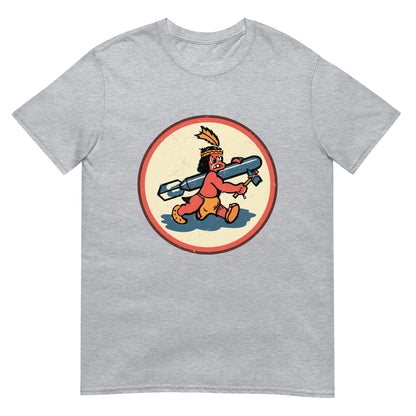 714th Bombardment Squadron Emblem Short-Sleeve Unisex T-Shirt
