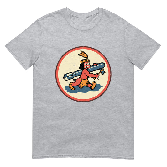 714th Bombardment Squadron Emblem Short-Sleeve Unisex T-Shirt