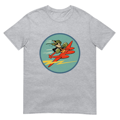 428th Fighter Squadron Emblem Short-Sleeve Unisex T-Shirt
