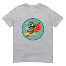 Load image into Gallery viewer, 428th Fighter Squadron Emblem Short-Sleeve Unisex T-Shirt
