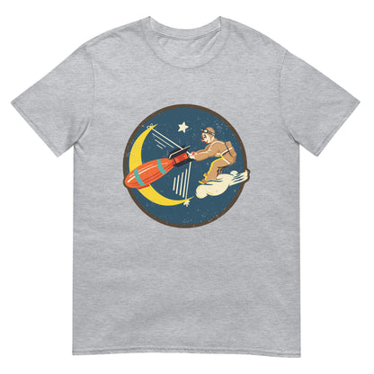 378th Bombardment Squadron Emblem Short-Sleeve Unisex T-Shirt