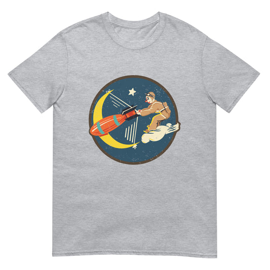 378th Bombardment Squadron Emblem Short-Sleeve Unisex T-Shirt