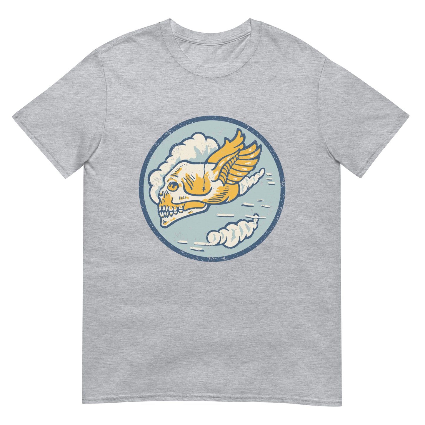 85th Fighter Squadron Emblem Short-Sleeve Unisex T-Shirt