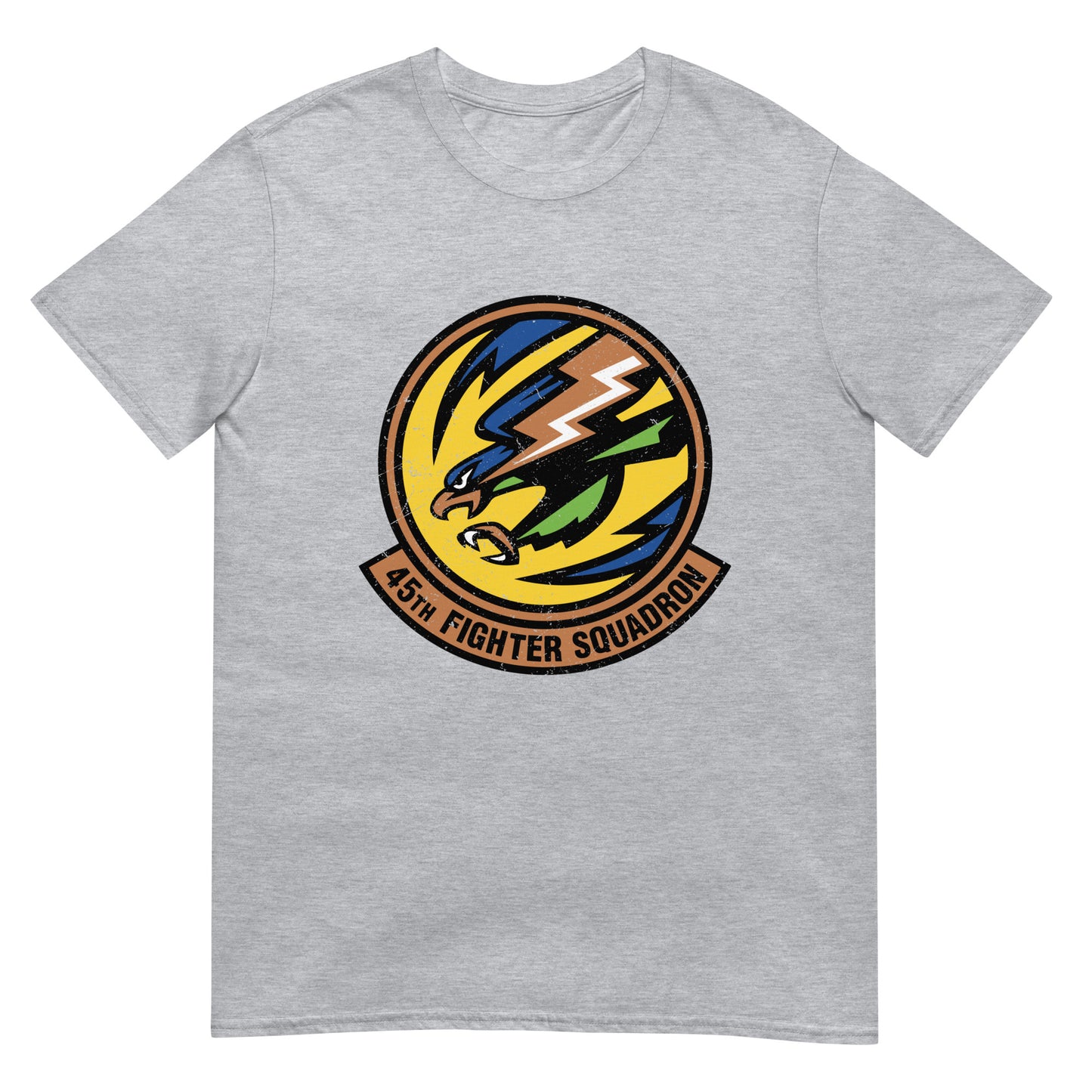 45th Pursuit Squadron Emblem Short-Sleeve Unisex T-Shirt