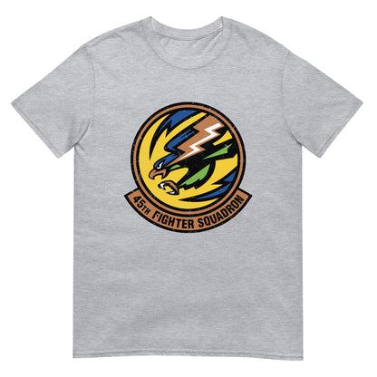 45th Pursuit Squadron Emblem Short-Sleeve Unisex T-Shirt