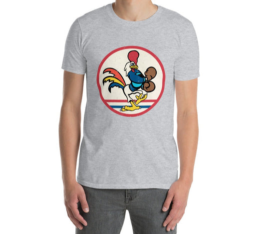 67th Fighter Squadron Emblem Short-Sleeve Unisex T-Shirt