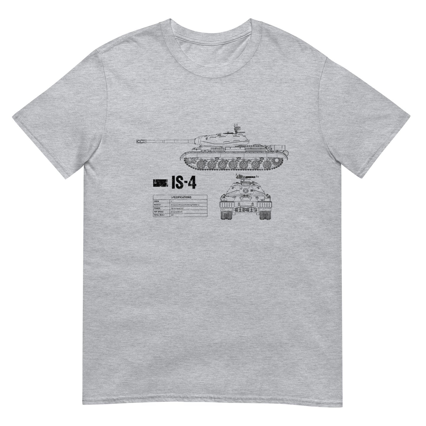IS-4 Tank Short-Sleeve Unisex T-Shirt