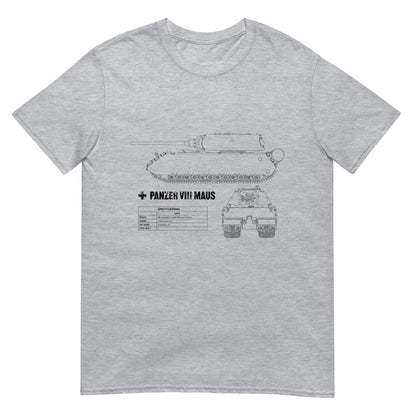 Maus Tank Blueprint T-Shirt