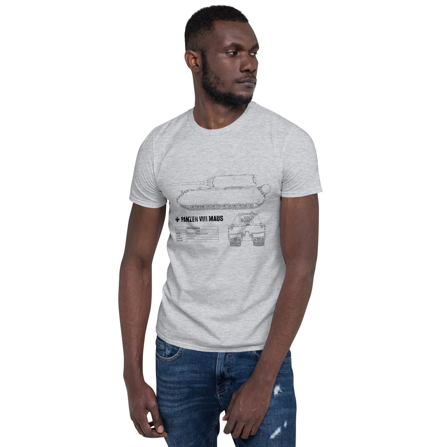 Maus Tank Blueprint T-Shirt