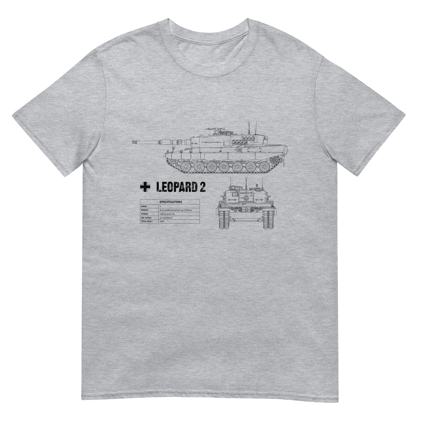 Leopard 2 Blueprint T-Shirt