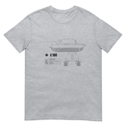 E 100 Tank Blueprint T-Shirt