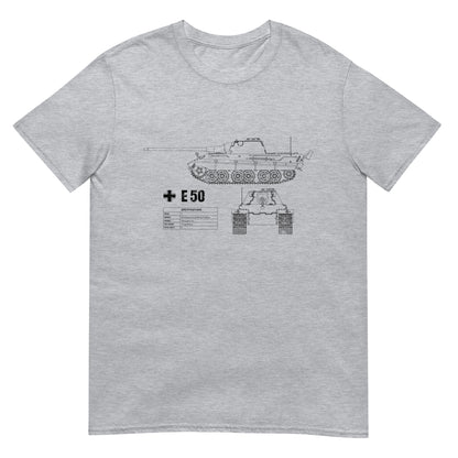 E 50 Tank Blueprint T-Shirt
