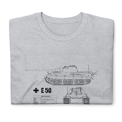E 50 Tank Blueprint T-Shirt