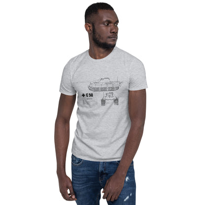 E 50 Tank Blueprint T-Shirt